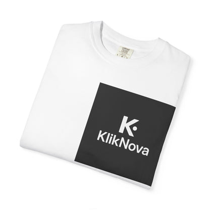 Unisex Garment-Dyed T-shirt with KlikNova Logo
