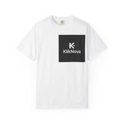 Unisex Garment-Dyed T-shirt with KlikNova Logo
